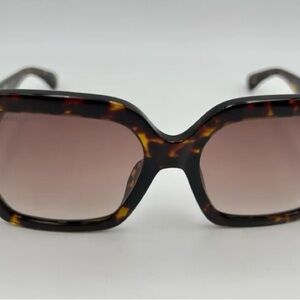 Chanel sunglasses. Like new with case, box and booklet. Tortoise Brown